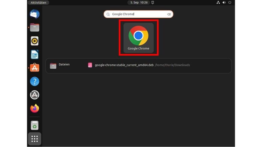 google chrome linux